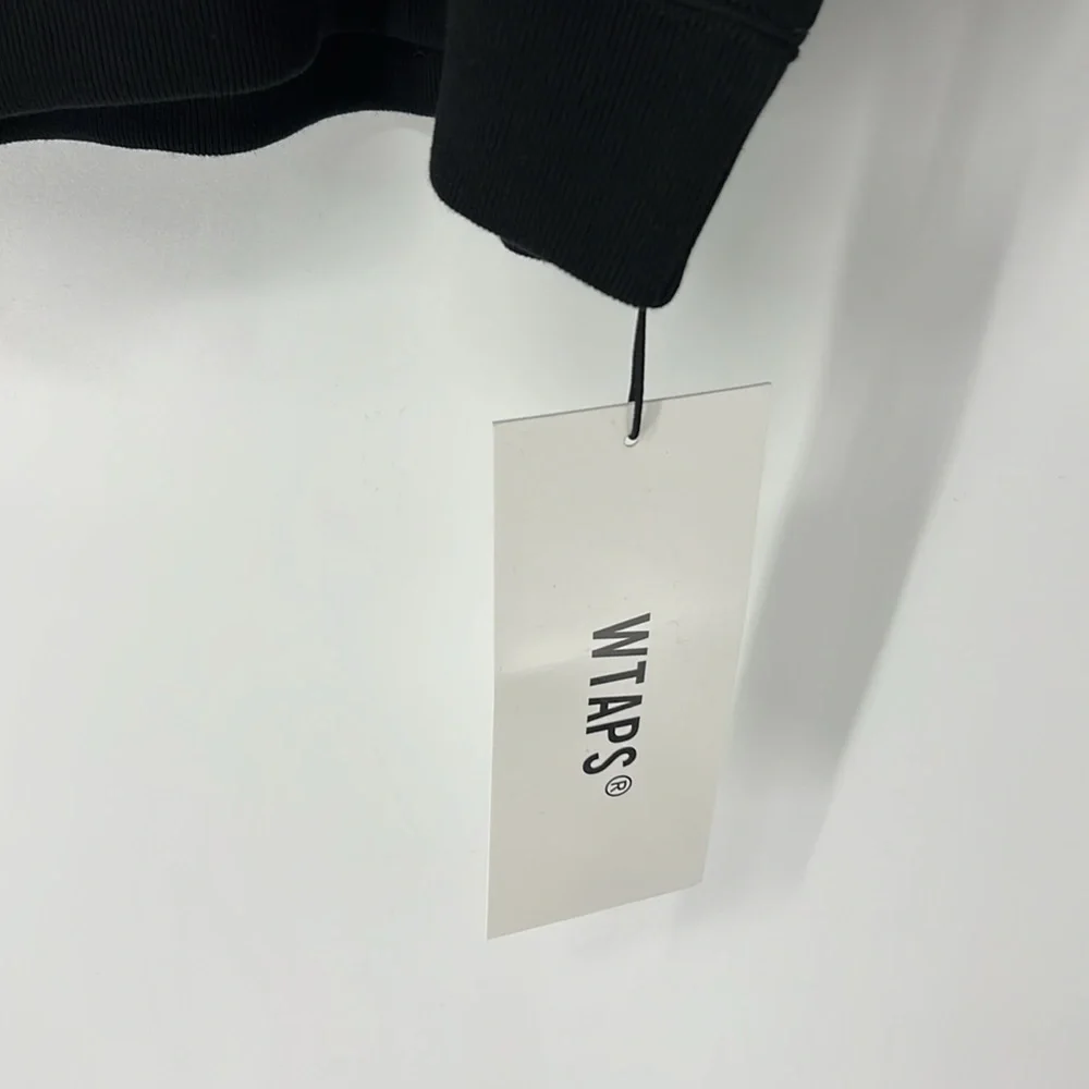 WTAPS NWT Black academy Crewneck Sweater Lima Size 3 - Picture 5 of 10